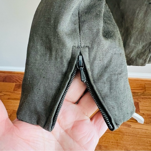 Lafayette 148 linen blazer with pockets - Picture 8 of 9